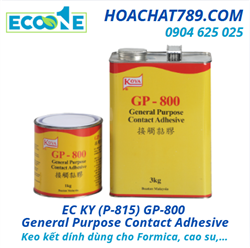EC KY (P-815) GP-800 General Purpose Contact Adhesive Keo kết dính dùng cho Formica, cao su, …